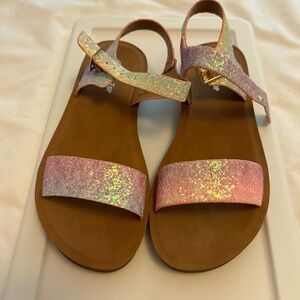 Sparkly Little Girls Sandals